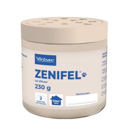 VIRBAC Zenifel - diffusore gel con feromoni calmanti per gatti - 230 g