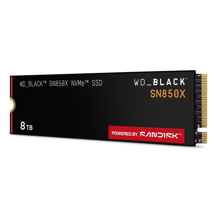 Western Digital Nero WD_BLACK™ SN850X NVMe™ SSD POWERED BY SANDISK 8 TB