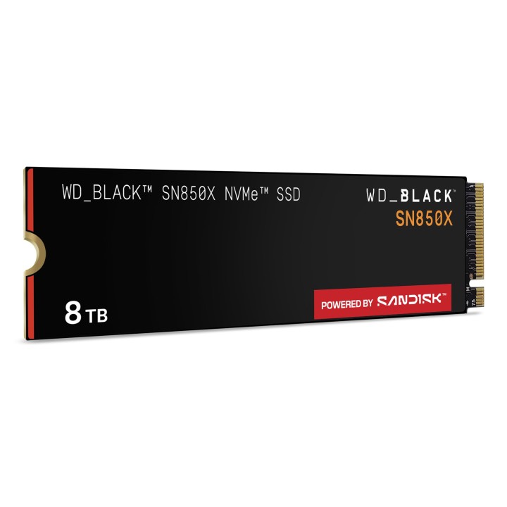 Western Digital Nero WD_BLACK™ SN850X NVMe™ SSD POWERED BY SANDISK 8 TB
