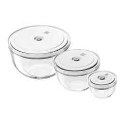Set di 3 Zwilling ciotole in vetro Fresh&Save