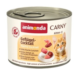 ANIMONDA Carny Kitten Cocktail di pollame - cibo umido per gatti - 200g