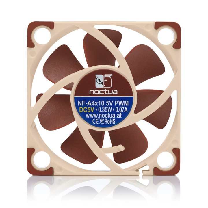 Noctua NF A4x10 5V PWM Ventola case per PC 4 cm Marrone