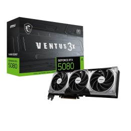 MSI RTX 5080 16G VENTUS 3X OC scheda grafica nera