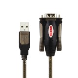 UNITEK Y-105A Cavo seriale Nero 1.5 m USB Type-A DB-9