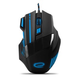 Esperanza EGM201B Mouse USB Type-A Ottico 2400 DPI destrorso