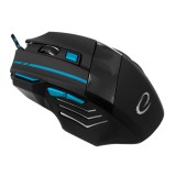 Esperanza EGM201B Mouse USB Type-A Ottico 2400 DPI destrorso