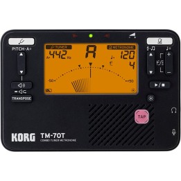 Korg TM-70T - accordatore con metronomo nero