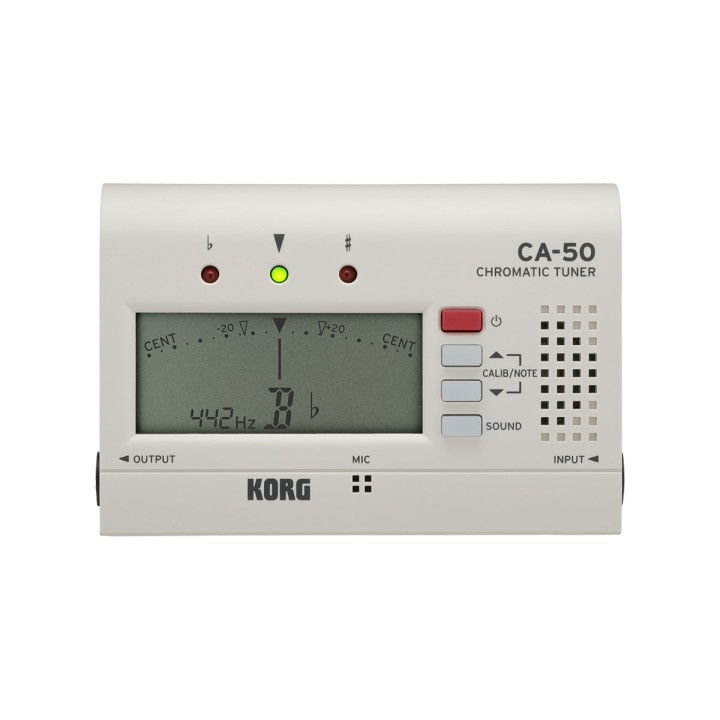 Korg CA-50 - accordatore cromatico bianco
