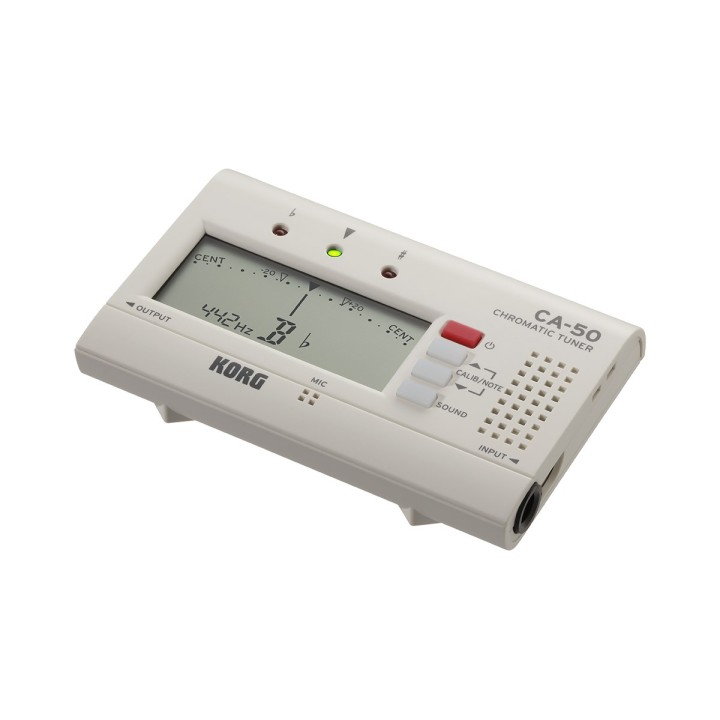 Korg CA-50 - accordatore cromatico bianco