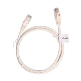 Lanberg PCU6-10CC-0100-W Cavo di rete bianco 1 m Cat6 U/UTP (UTP)
