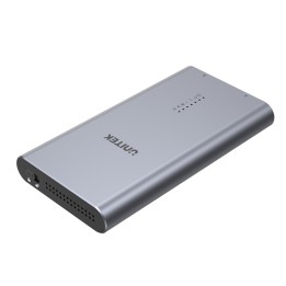 UNITEK S1206A SolidForce USB-C a PCIe/NVMe M.2 SSD 10Gbps Enclosure Dual Bay con Clone Offline
