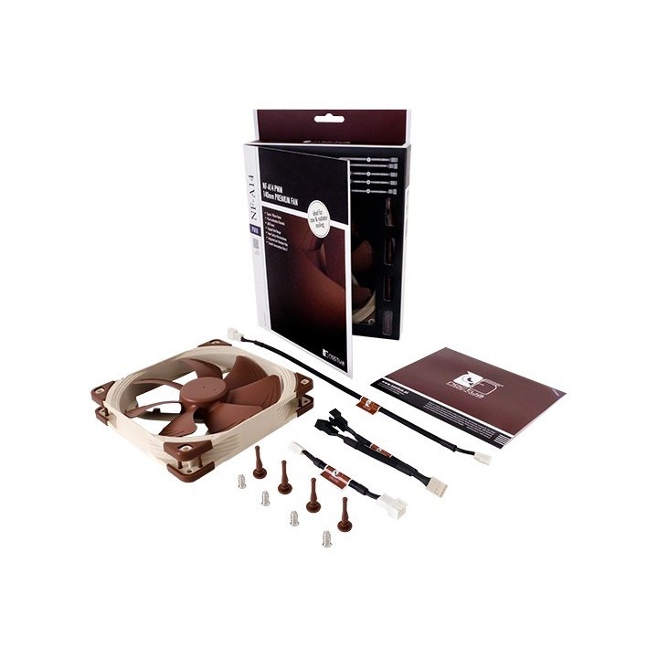 Noctua NF-A14 PWM Ventola case per PC 14 cm marrone