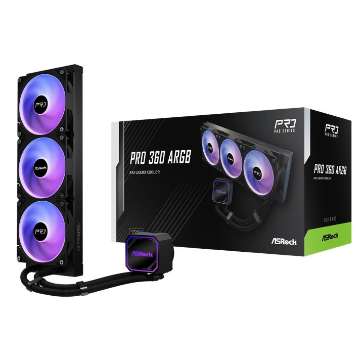 ASRock Pro 360 ARGB raffreddamento
