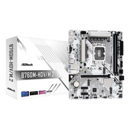 Asrock B760M-HDV/M.2 scheda madre Intel B760 LGA 1700 micro ATX