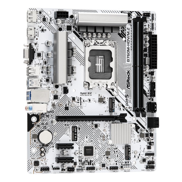 Asrock B760M-HDV/M.2 scheda madre Intel B760 LGA 1700 micro ATX
