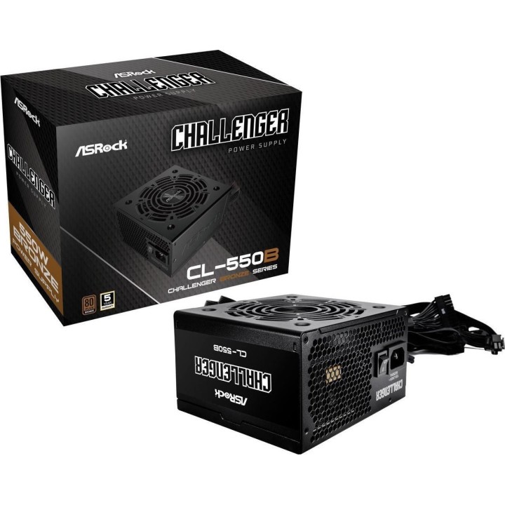 Alimentatore ASRock Challenger Bronze 550W (CL-550B)