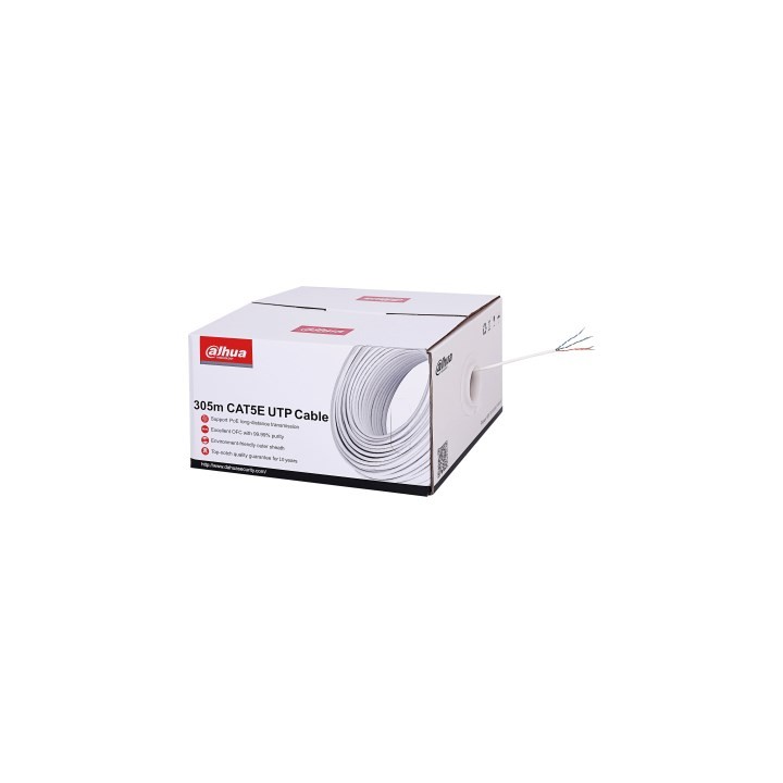 Dahua Technology PFM920I-5EUN cavo di rete bianco 305 m Cat5e U/UTP (UTP)