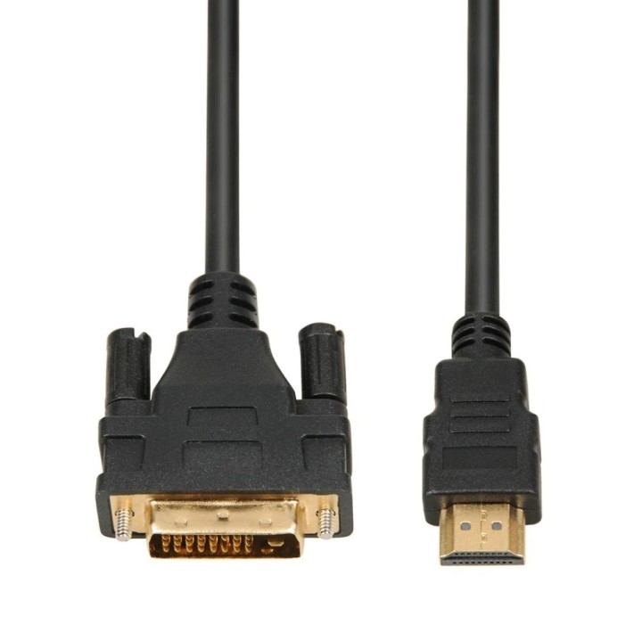 Cavo IBox ITVFHDDVI012 HDMI a DVI FullHD 1080p 2 m nero