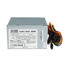 iBox CUBE II Alimentatore 400 W 20+4 pin ATX ATX argento