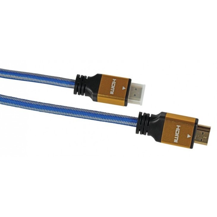 Cavo iBox ITVFHD04 HDMI 1.5 m HDMI Type A (Standard) Nero Blu Oro