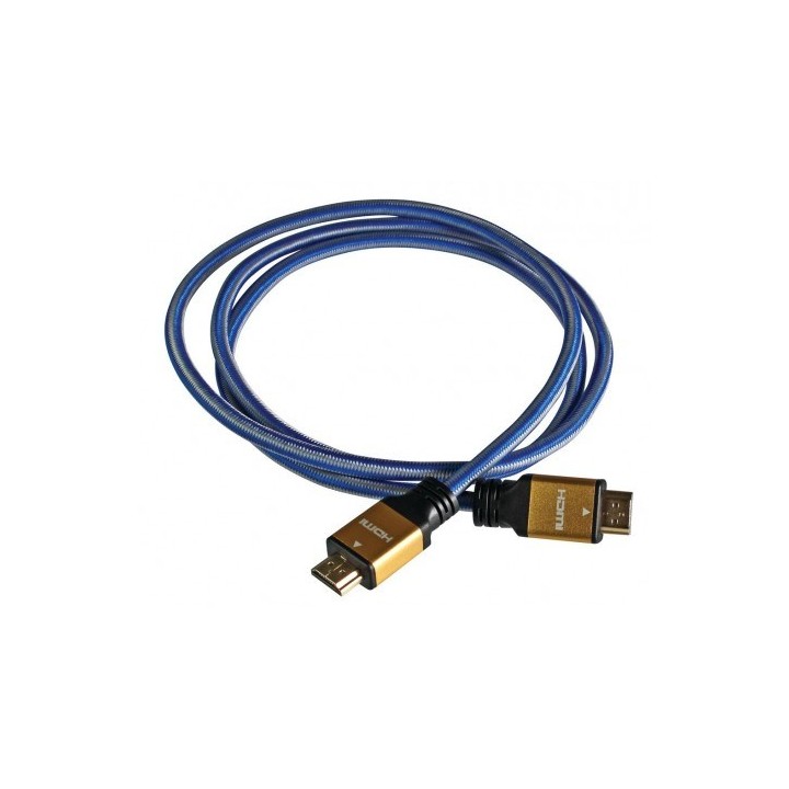 Cavo iBox ITVFHD04 HDMI 1.5 m HDMI Type A (Standard) Nero Blu Oro