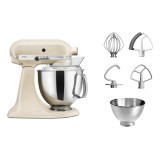 KitchenAid 5KSM175PSEAC Artisan Tritatutto 300 W 4.8 L Crema