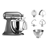 KitchenAid 5KSM175PSEMS Artisan Tritatutto 300 W 4.8 L Argento