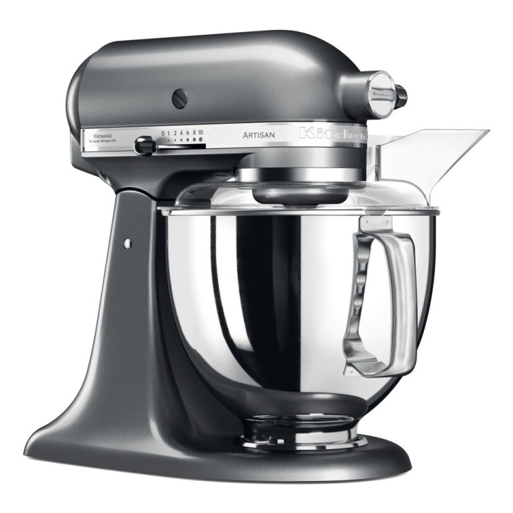 KitchenAid 5KSM175PSEMS Artisan Tritatutto 300 W 4.8 L Argento