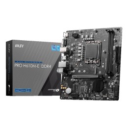 MSI PRO H610M-E DDR4 scheda madre Intel H610 LGA 1700 micro ATX