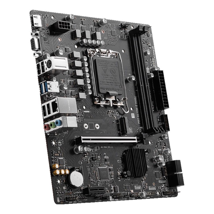 MSI PRO H610M-E DDR4 scheda madre Intel H610 LGA 1700 micro ATX