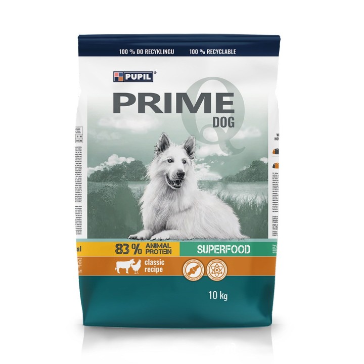 PUPIL Prime Mini Ricco di pollame con manzo - cibo secco cani - 10kg