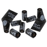 STARCHBAG BIO sacchetti compostabili per rifiuti nero – 8x15 pz