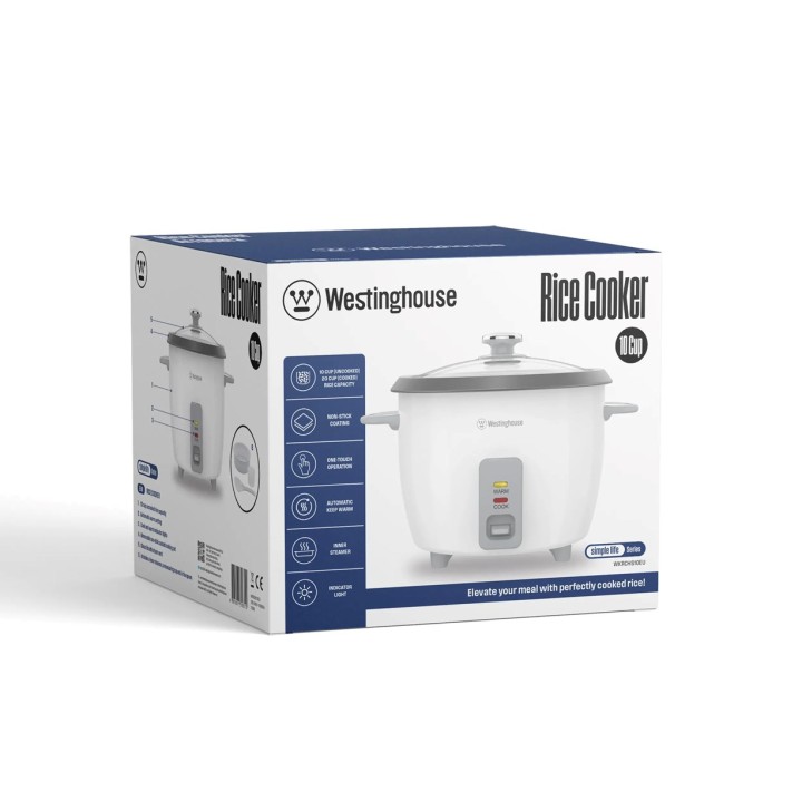 Cuociriso Westinghouse WKRCHS10EU 2 5 l 700 W Bianco