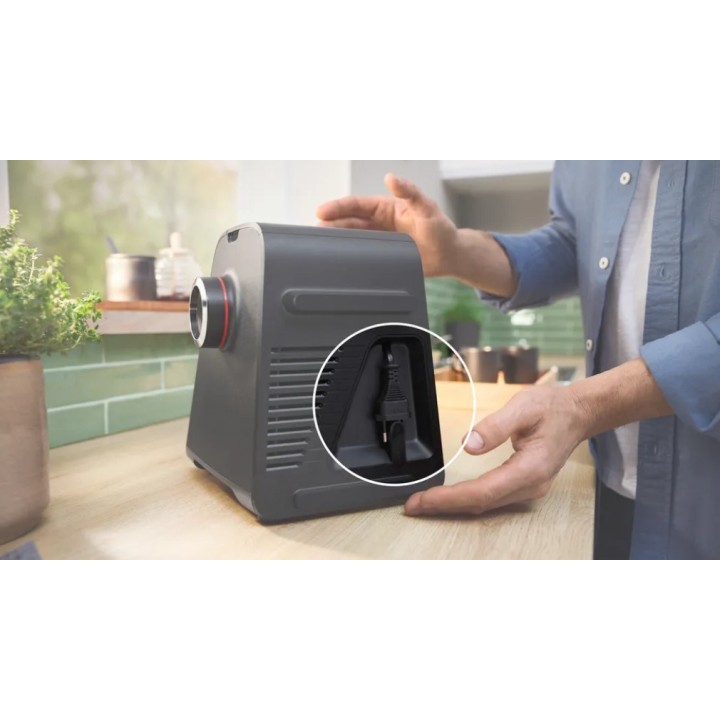 Bosch Serie 4 MFWS440B tritacarne 1900 W nero argento
