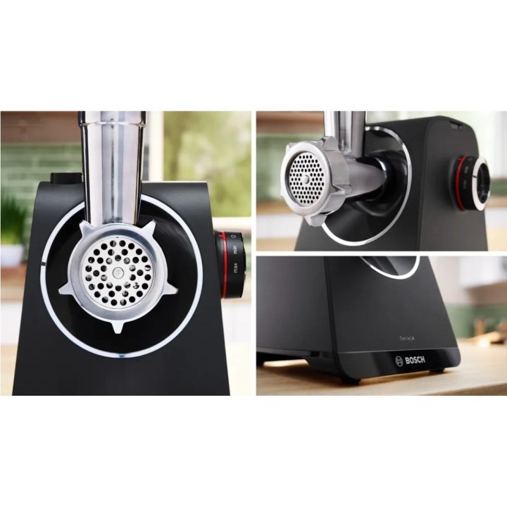 Bosch Serie 4 MFWS440B tritacarne 1900 W nero argento