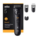 Braun BeardTrimmer 5 BT5520 Regolabarba a batteria 40 2 cm Bagnato & Secco nero
