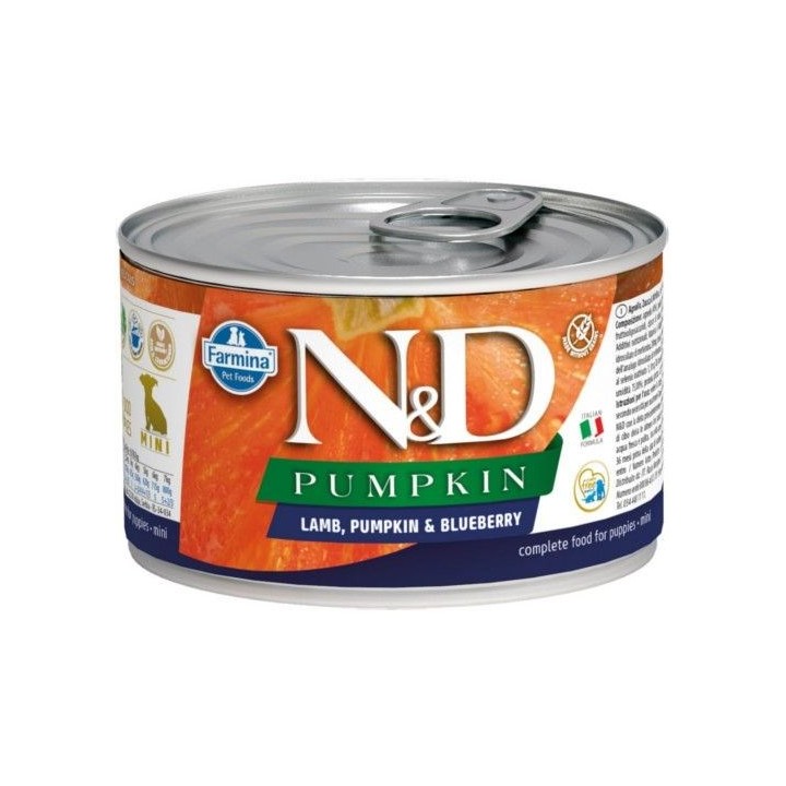FARMINA N&D Cucciolo Agnello&Zucca&Mirtillo - cibo umido per cani - 140 g