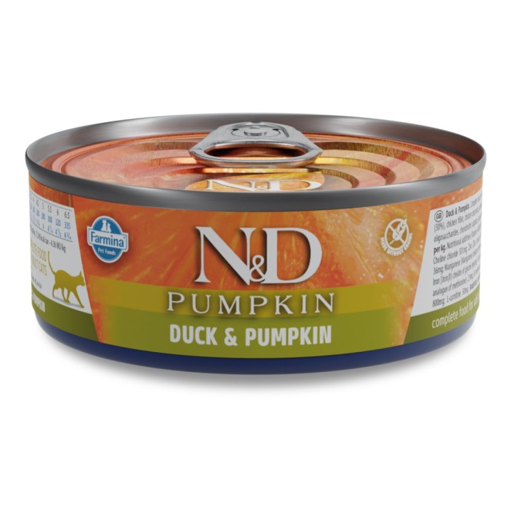 Farmina N&D Gatto Anatra & Zucca 70g