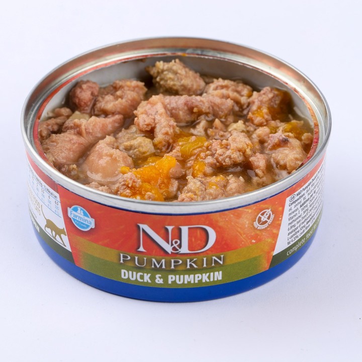 Farmina N&D Gatto Anatra & Zucca 70g