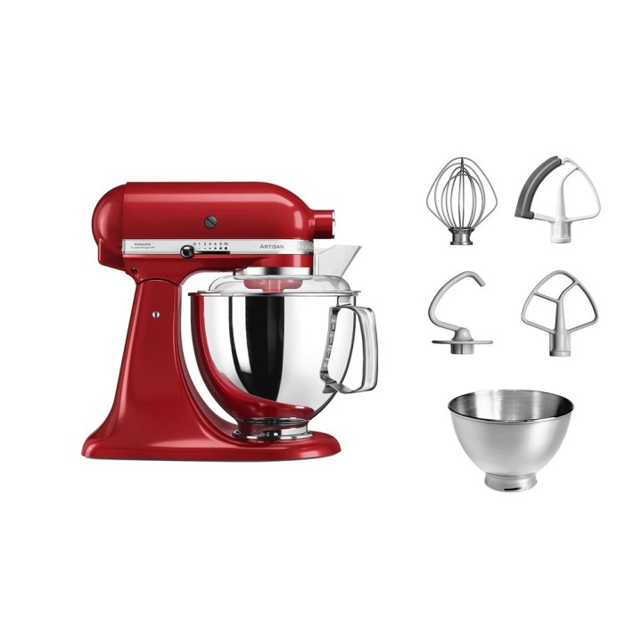 KitchenAid Artisan 5KSM175PS impastatrice planetaria 300 W rosso