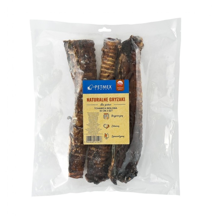 Snack per cani PETMEX Trachea di manzo 30cm 3pc