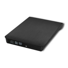 Qoltec 51857 masterizzatore esterno DVD-RW |USB 3:0|Black