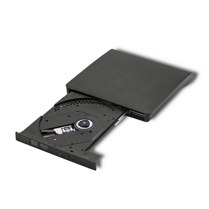 Qoltec 51857 masterizzatore esterno DVD-RW |USB 3:0|Black