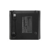 Qoltec 51857 masterizzatore esterno DVD-RW |USB 3:0|Black