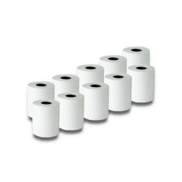 Qoltec 51900 rotolo termico 57 x 27 | 55g / m2 | 10 pz. | senza BPA