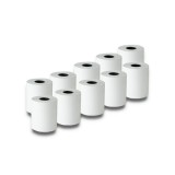 Qoltec 51900 rotolo termico 57 x 27 | 55g / m2 | 10 pz. | senza BPA