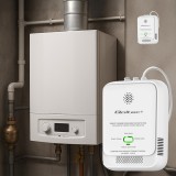 Qoltec 52576 sensore di monossido di carbonio | rilevatore CO | allarme 85dB | LED