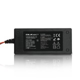 Qoltec 52665 caricabatterie automatico per batterie AGM GEL STD | caricabatterie 24V | cavo 2A | 48W | LED | 1.8m