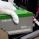Qoltec 53031 AGM batteria | 12V | 9Ah