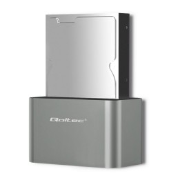 Qoltec 5315 stazione di aggancio HDD/SSD | 2.5 /3.5 SATA | USB 3.0
